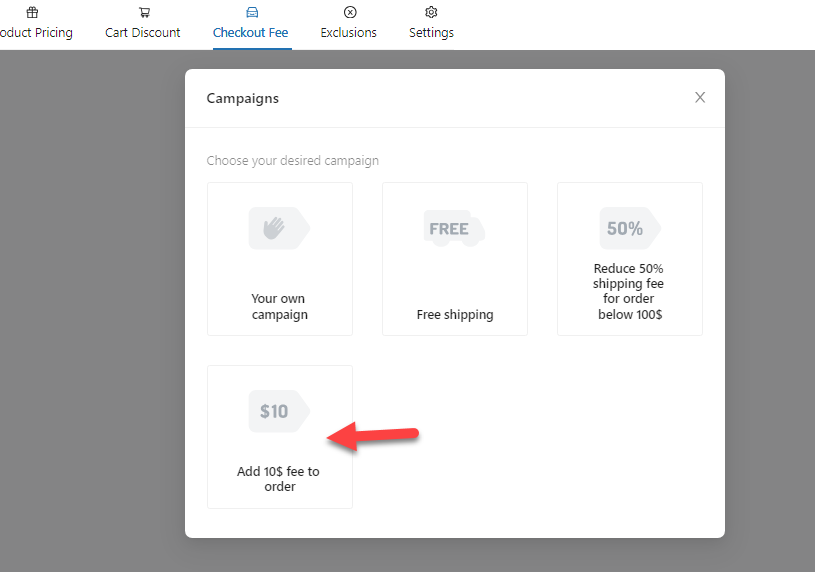 add fee to checkout - Configure WooCommerce Per Product Shipping