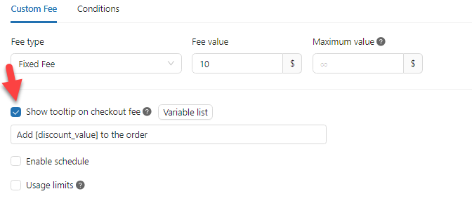 tooltip - Configure WooCommerce Per Product Shipping