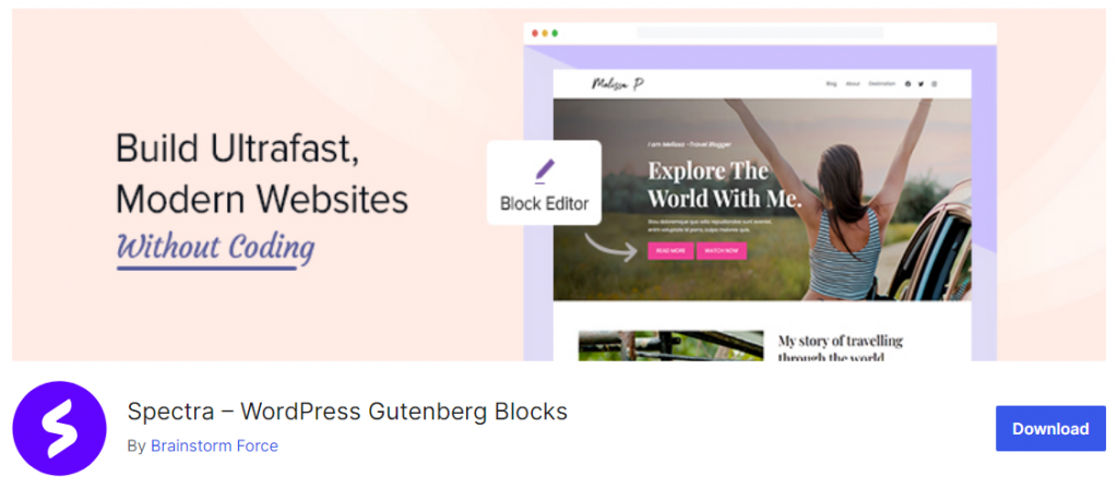 spectra - Gutenberg Block Plugins for eCommerce