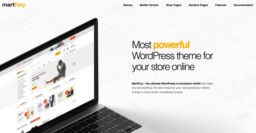 Martfury WordPress theme