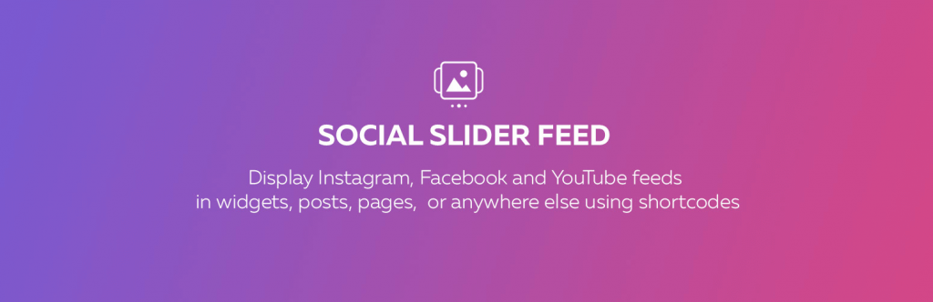 Social Slider Feed