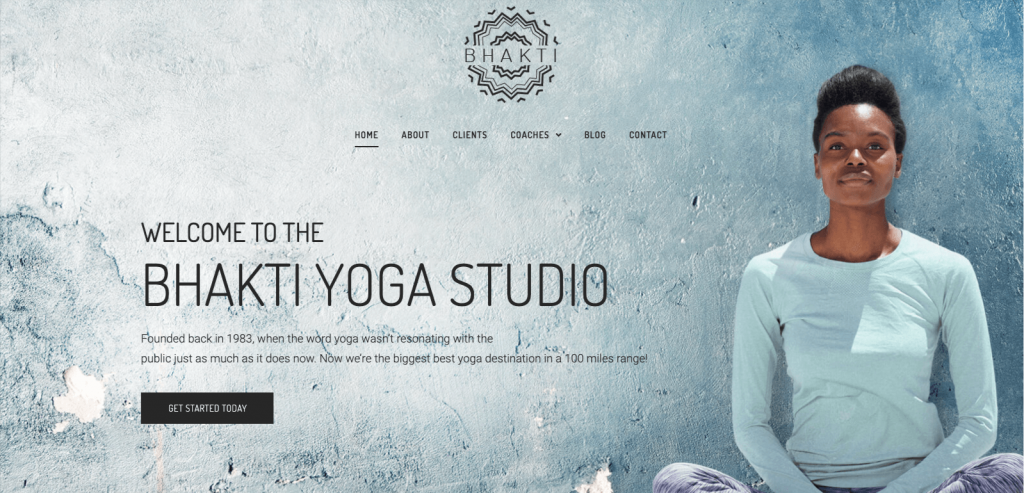 Bhakti - Multifunctional And Healthy Yoga Theme WordPress Template