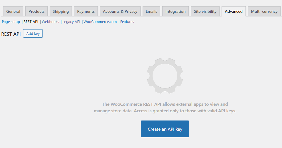 WooCommerce REST API