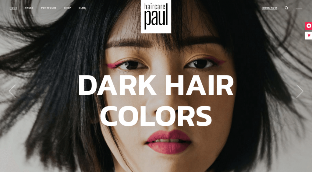 PaulHair - Hair Salon Reservation and Hairdresser Theme