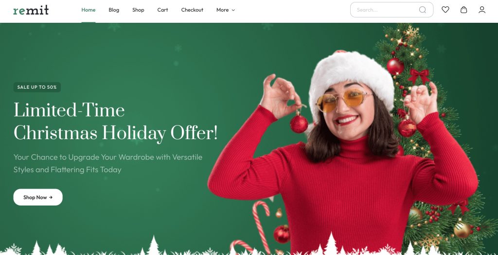 Brandy - WordPress Christmas theme