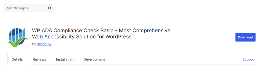 WP ADA Compliance Check Basic