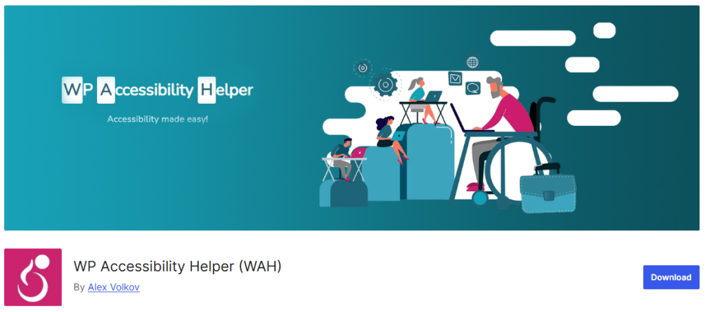 WP Accessibility Helper (WAH) - wcag wordpress plugins