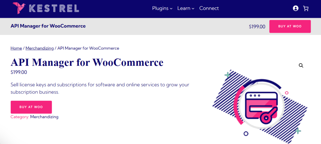Kestrel API Manager for WooCommerce