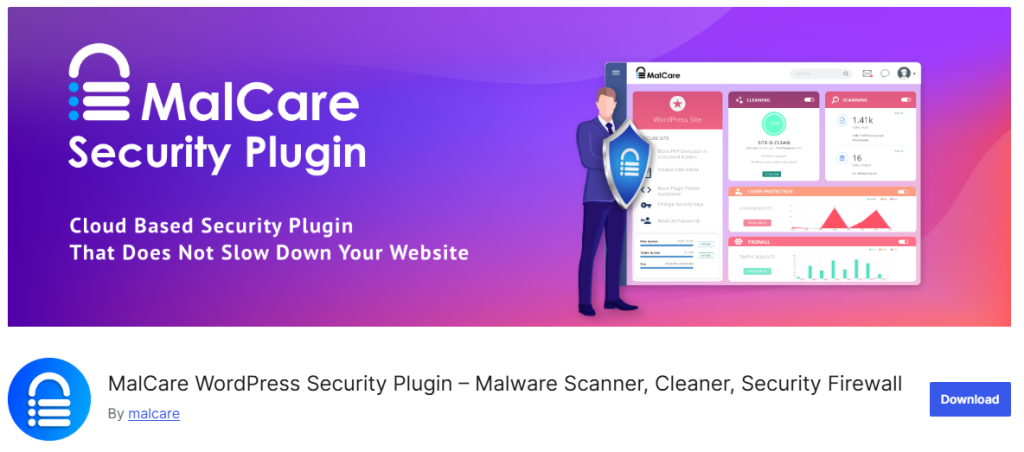 MalCare - wordpress activity log