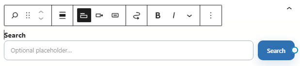 search widget