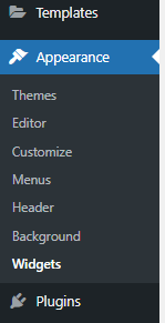widgets - WordPress widgets