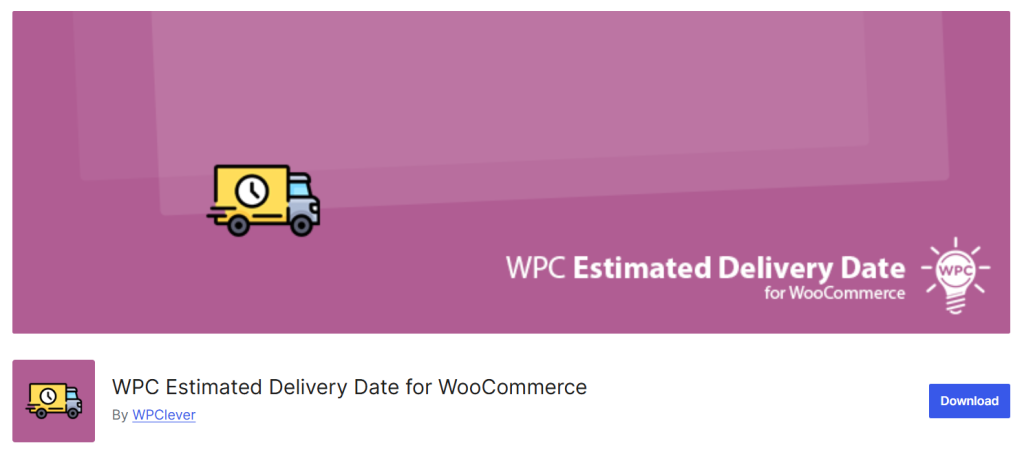 WPC Estimated Delivery Date for WooCommerce - woocommerce estimated delivery date