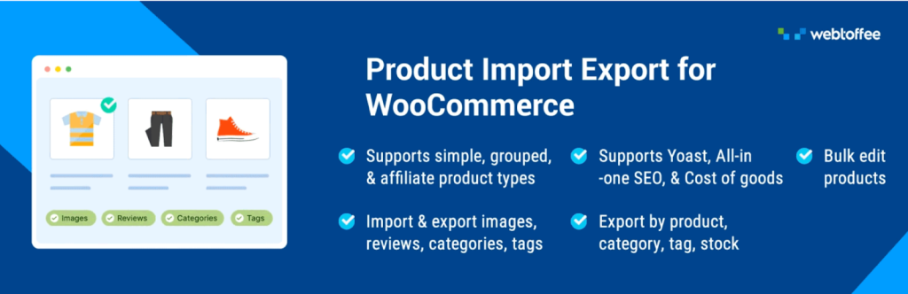 Product Import Export Plugin for WooCommerce
