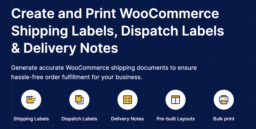 WooCommerce Shipping labels