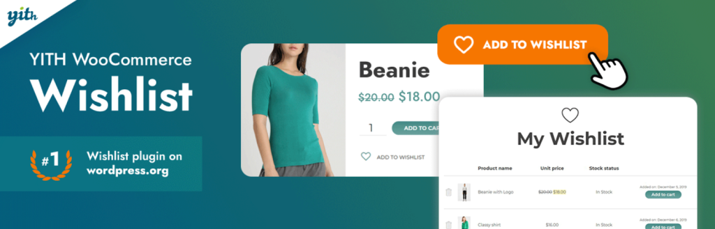YITH WooCommerce Wishlist