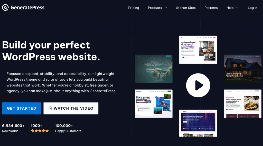 GeneratePress WP Fastest Theme