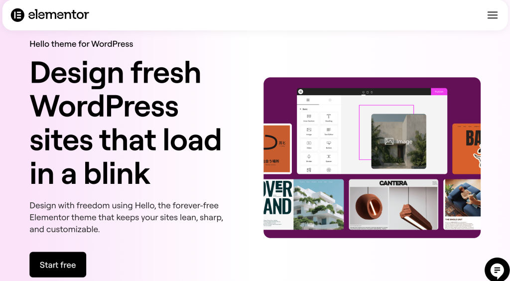 Hello Elementor WP Fastest Theme